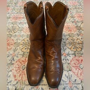 Vintage Lucchese cowboy boots - size 10
